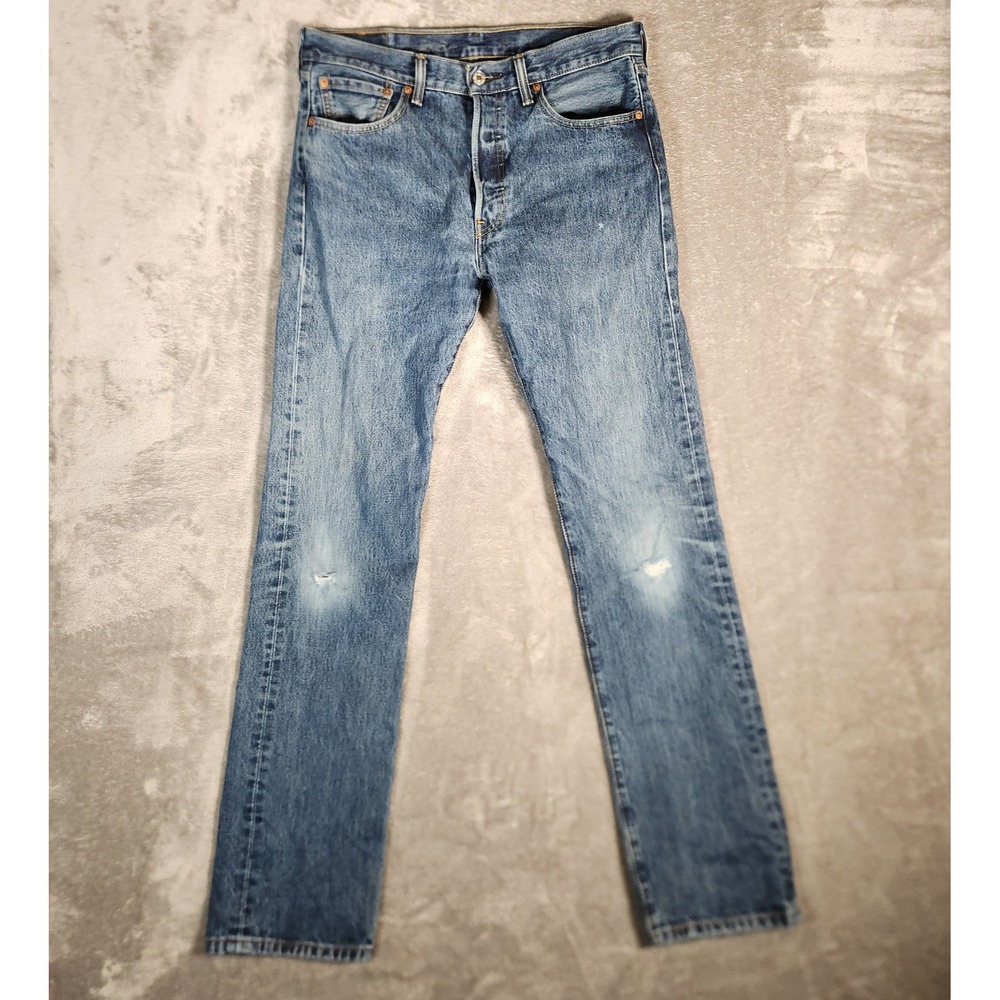 Levi's Men's Straight Jeans - Light Blue